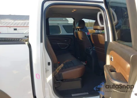 2017 Nissan Titan Platinum Reserve from USA, damaged, VIN 1N6AA1E50HN539211